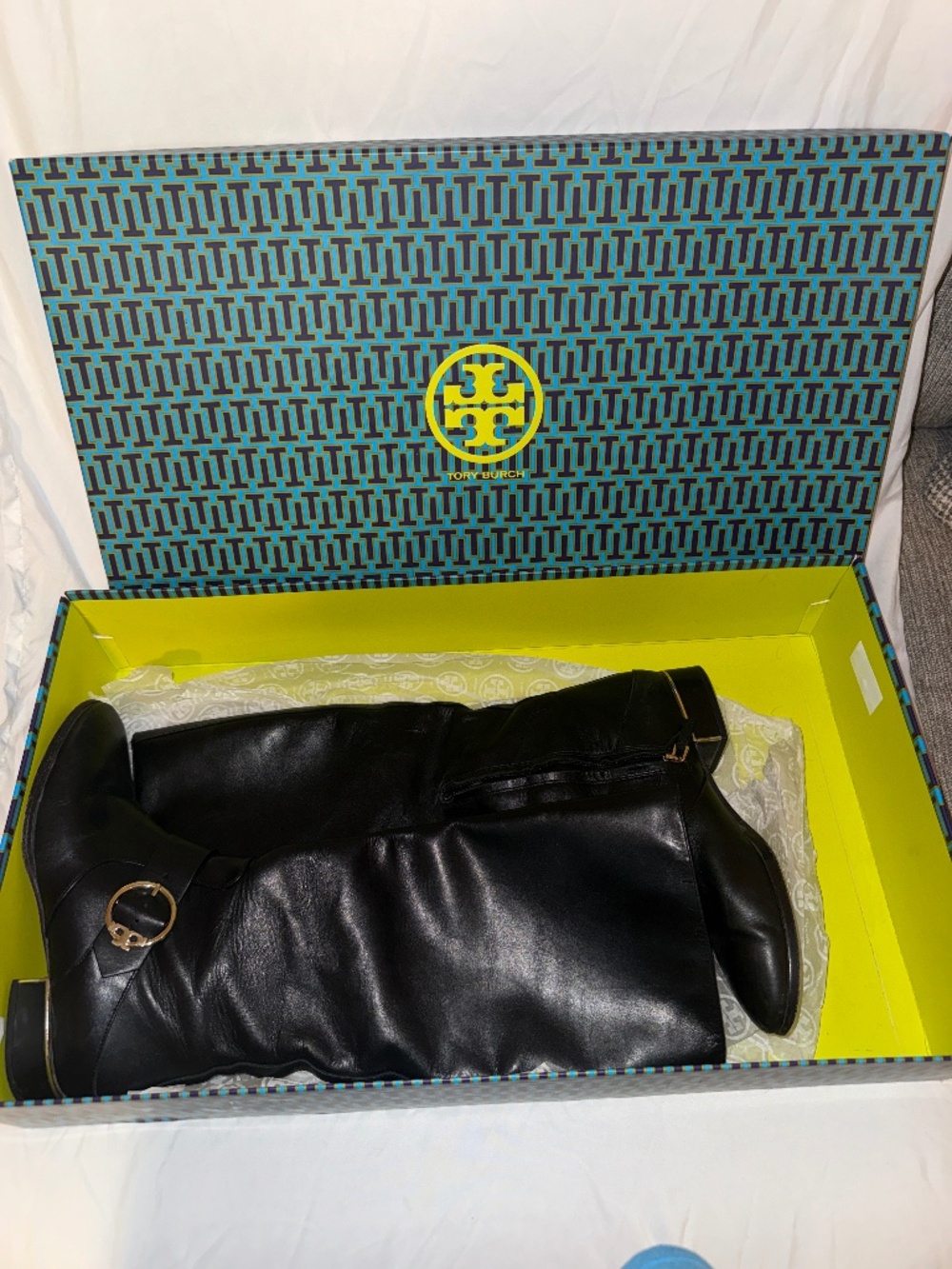 Black Sophia Tory Burch Boots